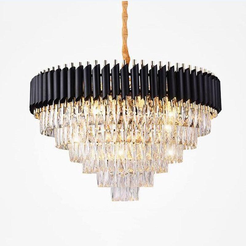Aheila Conical Crystal Chandelier