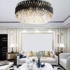 Aheila Flush Mount Crystal Chandelier