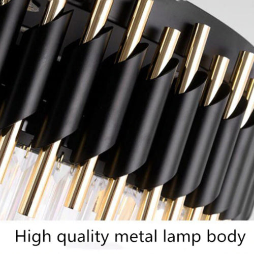 Aheila Flush Mount Crystal Chandelier