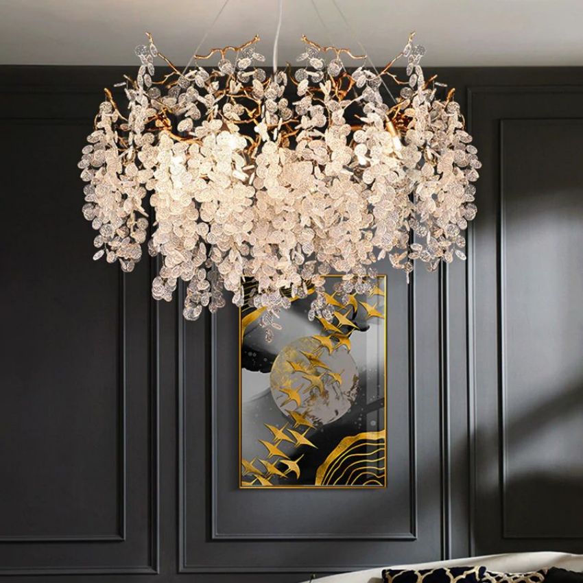 Spring Branch Round Chandelier