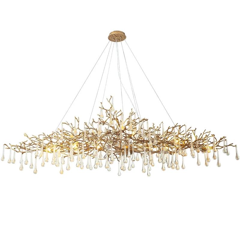 Doris Crystal  Branch Chandelier
