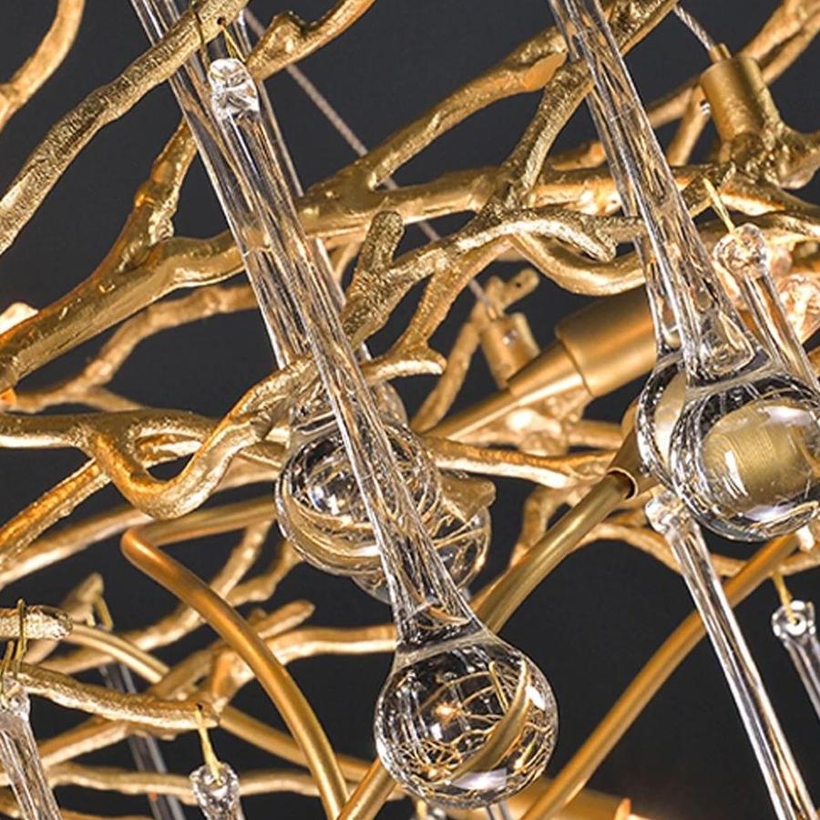 Doris Crystal  Branch Chandelier