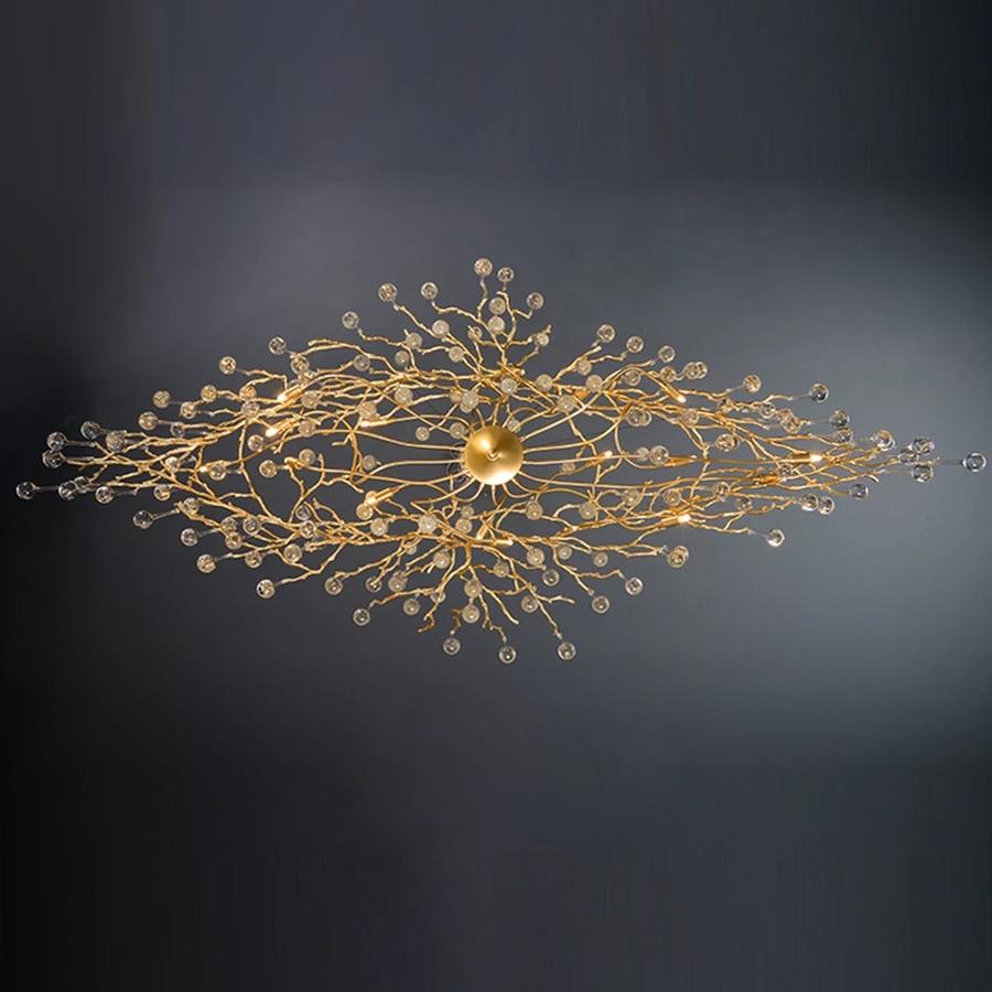 Doris Crystal  Branch Chandelier