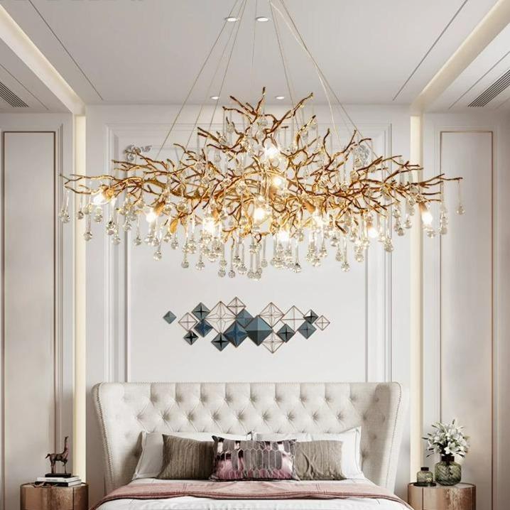 Doris Crystal  Branch Chandelier