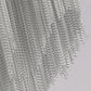 Cascading Tassel Aluminum Chain Ceiling lighting