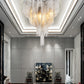 Cascading Tassel Aluminum Chain Ceiling lighting