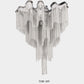 Cascading Tassel Aluminum Chain Ceiling lighting