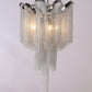 Cadena Aluminum Chain Tassel Chandelier Height 26"