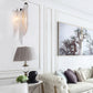 Classical Double arc Chain Tassel Wall Sconce