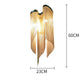 Classical Double arc Chain Tassel Wall Sconce