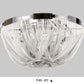 Modern Aluminum Chain Tassel Ceiling Light