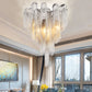 Cascading Tassel Aluminum Chain Ceiling lighting
