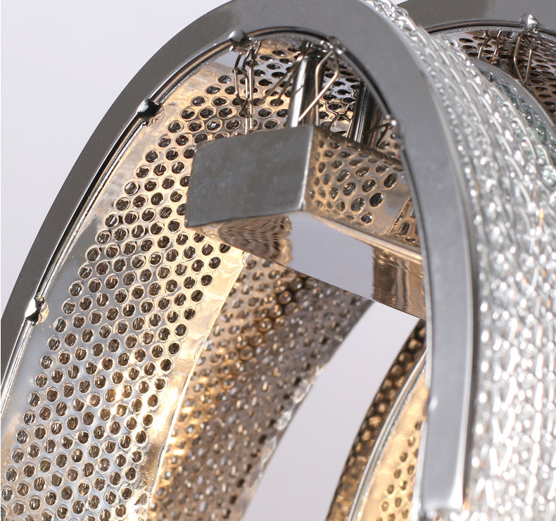 Aluminum Chain Tassel Chandelier for Dining Room