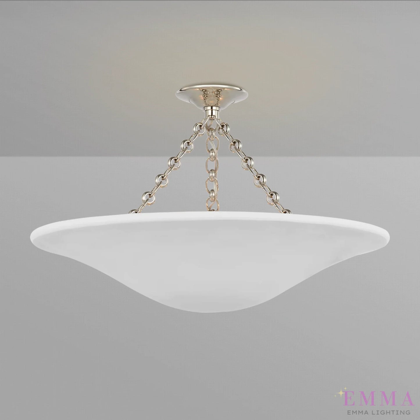 Modern Art Mollino Semi Flush Mount 24"