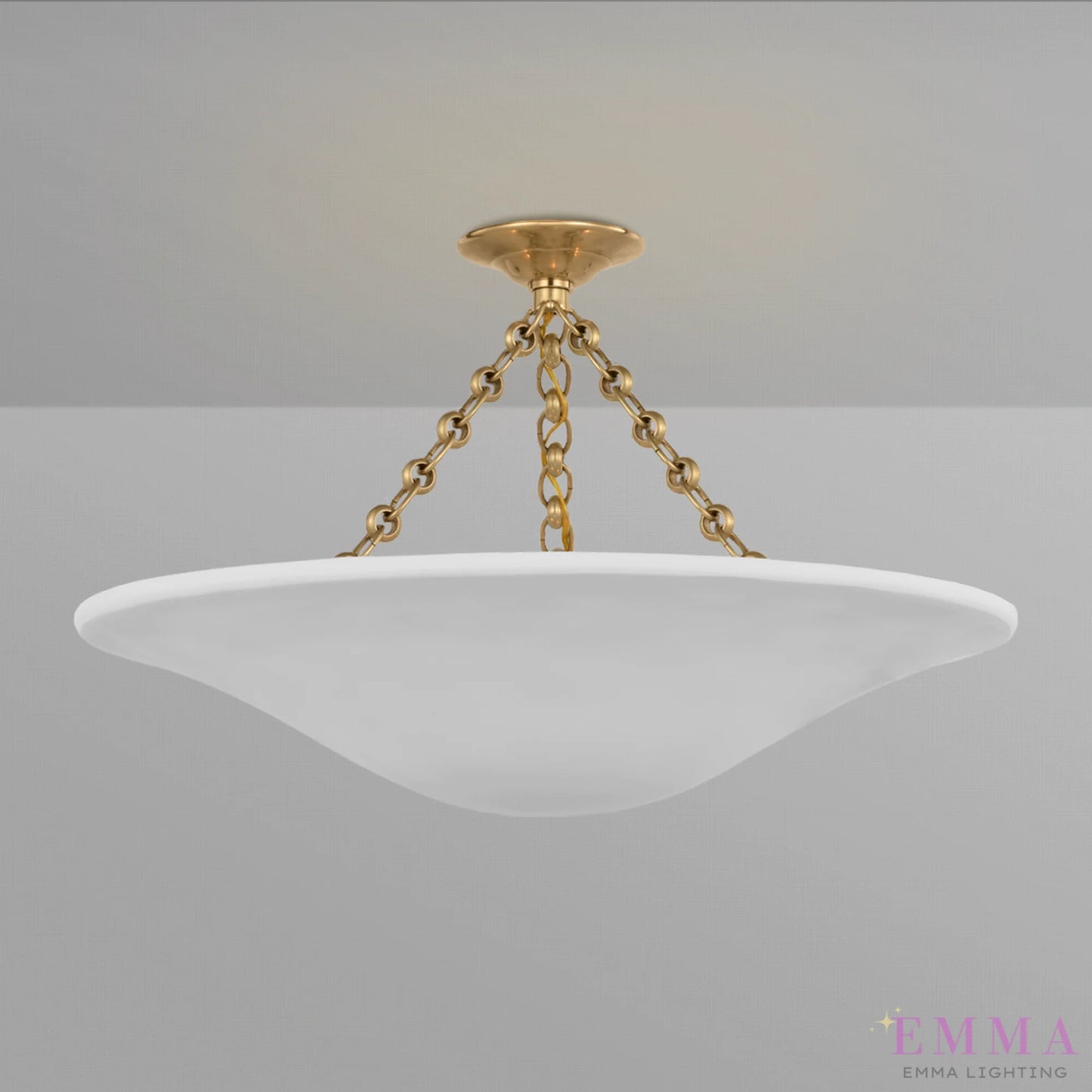 Modern Art Mollino Semi Flush Mount 24"