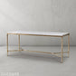Thaddeus Rectangle Marble Desk