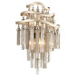Chimera Crystal Tassel Wall Sconce