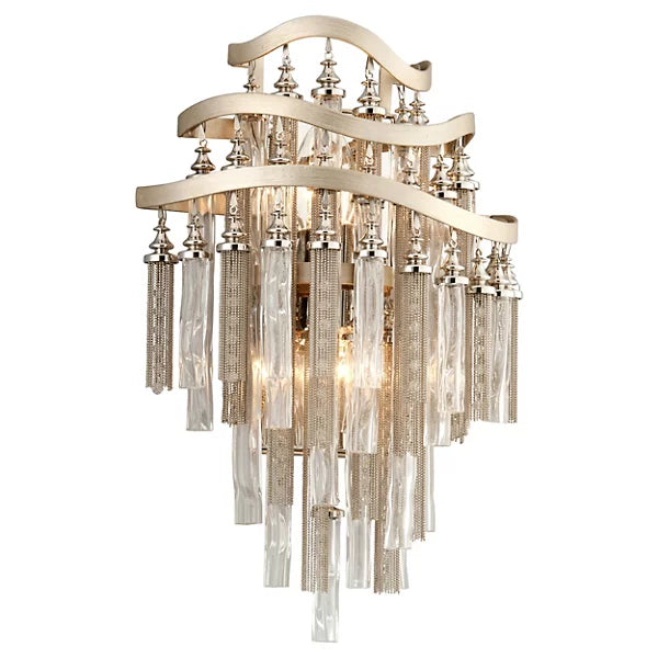 Chimera Crystal Tassel Wall Sconce