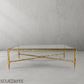Thaddeus Rectangle Glass Coffee Table