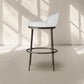 Thaddeus Leather Bar Swivel Counter Stool & Barstool