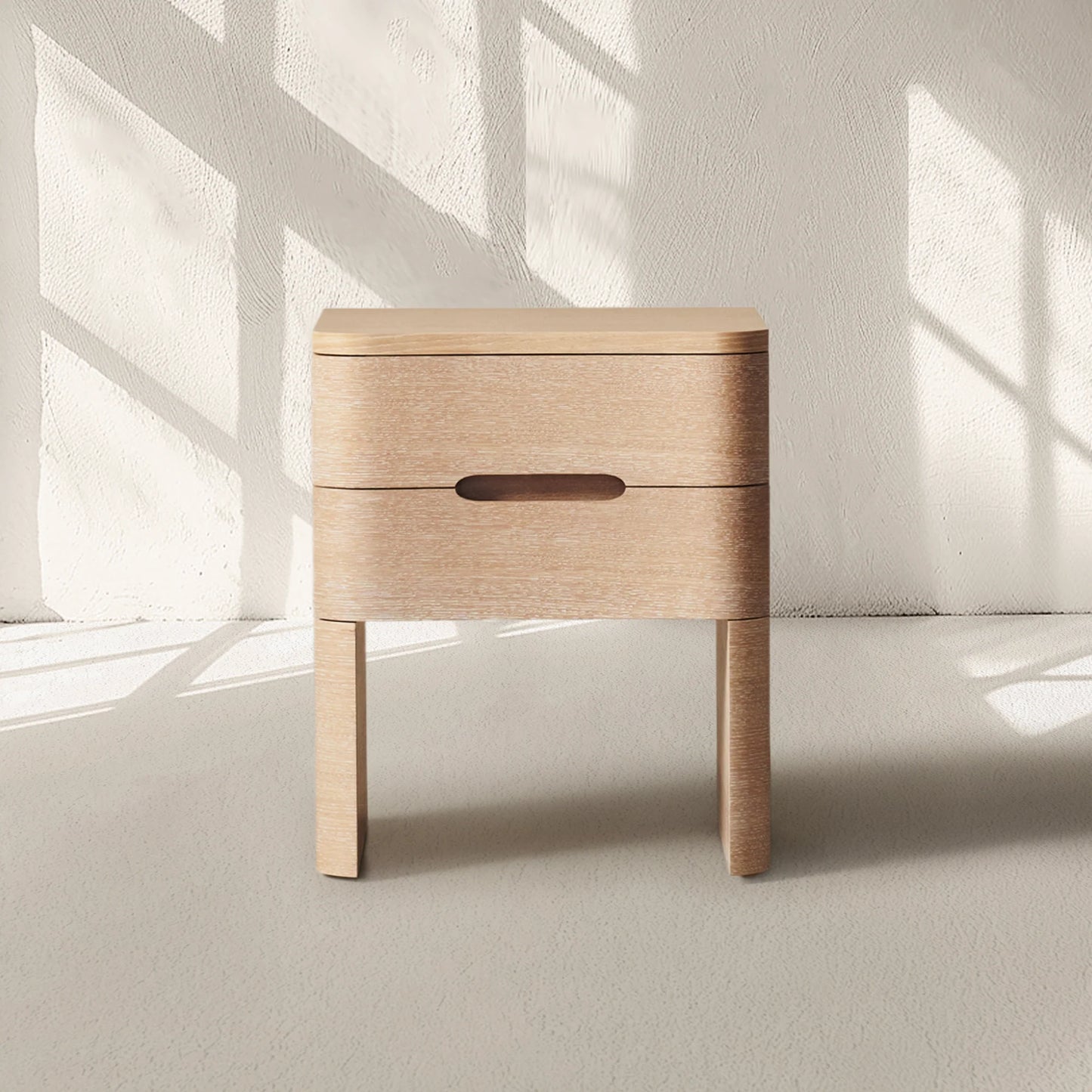 The Rivington Petite 2-Drawer Nightstand