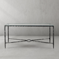 Thaddeus Rectangle Glass Console Table 60" 72"