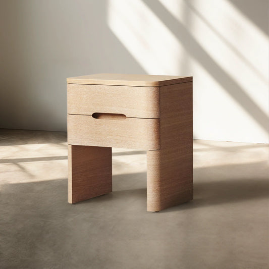 The Rivington Petite 2-Drawer Nightstand